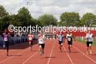 Mens under-20s 100 metres, North Eastern Champs, Gateshead Stadium. Photo: David T. Hewitson/Sports for All Pics